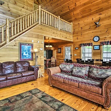 Expansive Gatlinburg Cabin Hot Tub, Deck And Grill! Exterior foto